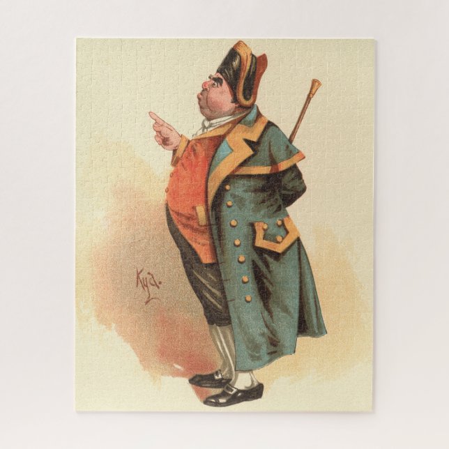 Puzzle Sr. Bumble de Kyd, Oliver Twist de Charles Dickens (Vertical)