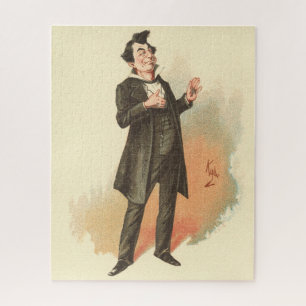 Puzzle Sr. Pecksniff por Kyd - Martin Chuzzlewit de Dicke