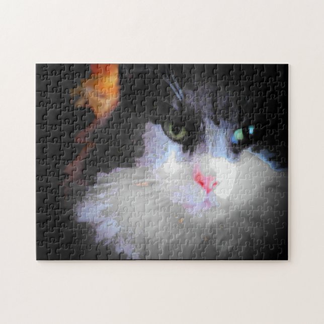 Puzzle Sr. Pink el gato (Horizontal)