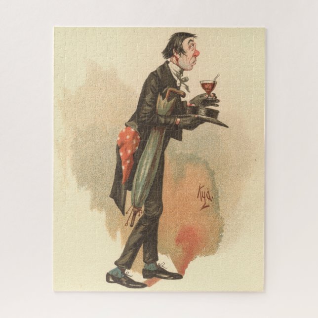 Puzzle Sr. Stiggins por Kyd - The Pickwick Papers de Dick (Vertical)
