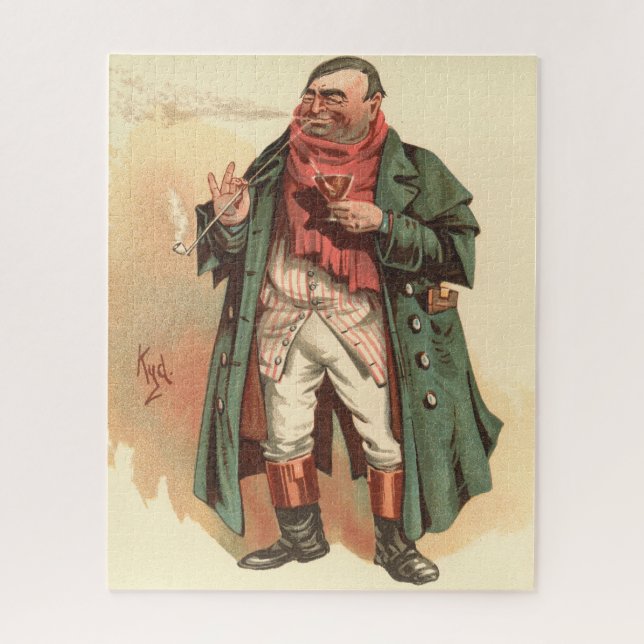 Puzzle Sr. Weller Senior, Kyd, Dickens The Pickwick Paper (Vertical)