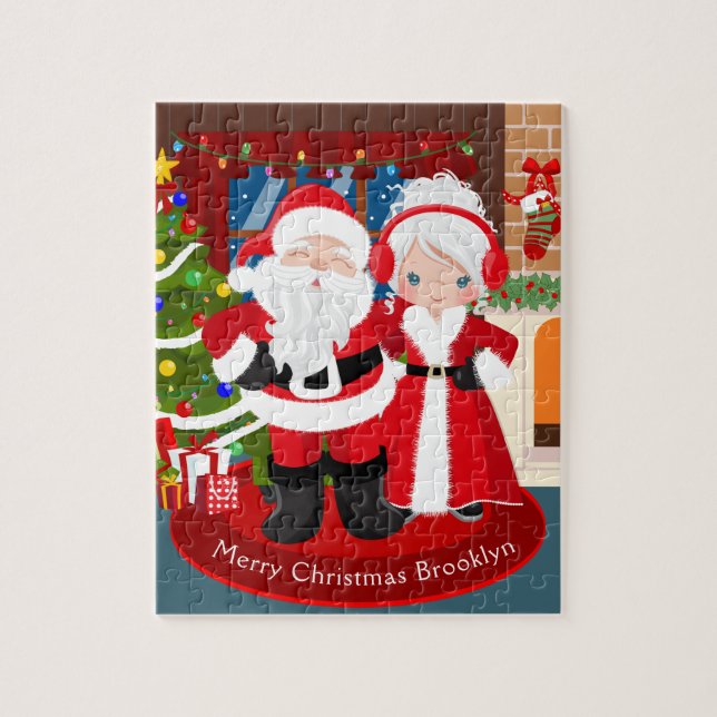 Puzzle Sr. y la Sra. Claus (Vertical)