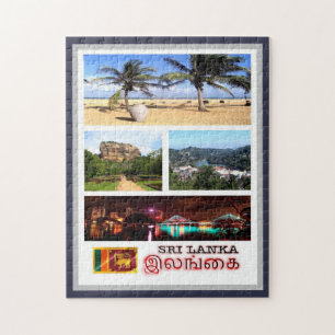 Puzzle Sri Lanka - Mosaico -