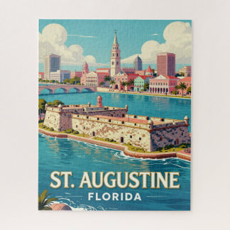 Puzzle St. Augustine Florida Viaje Ciudad Histórica 🏰