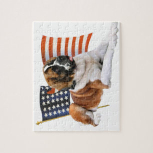 Puzzle St Bernard todo americano