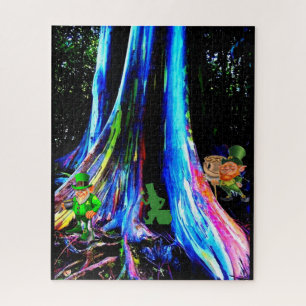 PUZZLE ST. EL DÍA DE PATRICK, LEPRECHAUN