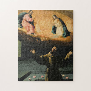 Puzzle St Francis de Assisi, el milagro de los rosas