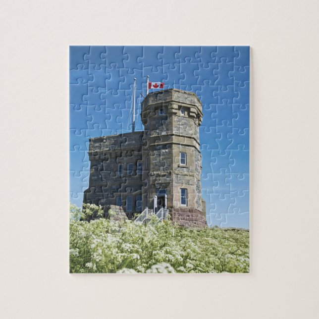Puzzle St. John's, Terranova, Canadá, Cabot Tower, (Vertical)