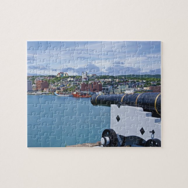 Puzzle St. John's, Terranova, Canadá, el paseo marítimo (Horizontal)