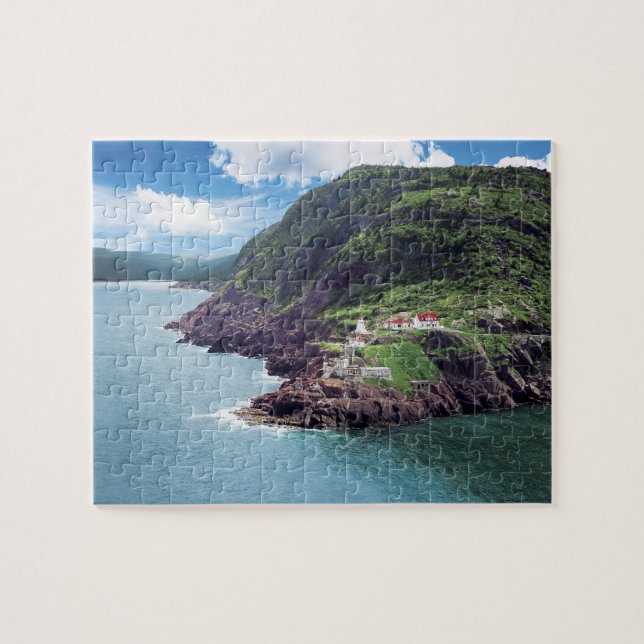 Puzzle St. John's, Terranova, Canadá, fuerte histórico (Horizontal)