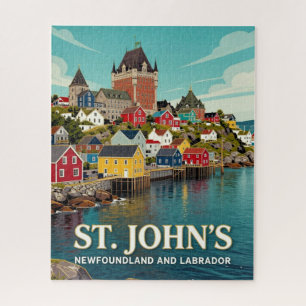 Puzzle St. John's Terranova y Labrador Costera 💎