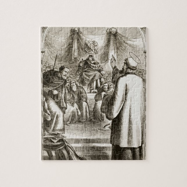 Puzzle St Patrick que predica en Tara, 'del Trias Thu (Vertical)