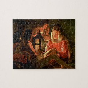 Puzzle St. Sebastian tendido por la mujer santa (el