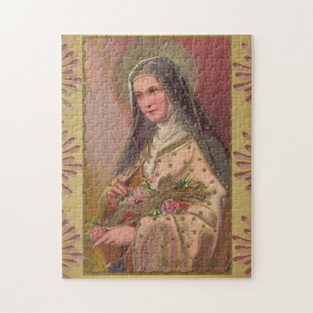 Puzzle St. Teresa poca frontera de los rosas del (Vertical)