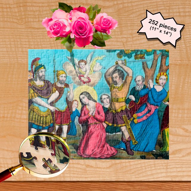 Puzzle Sta. Filomena siendo decapitada (Subido por el creador)
