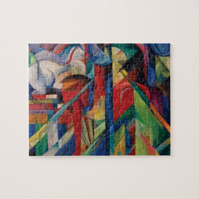 Puzzle Stables De Franz Marc (Horizontal)