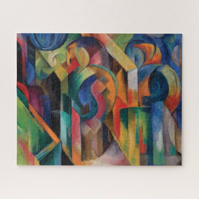 Puzzle Stables De Franz Marc (Horizontal)