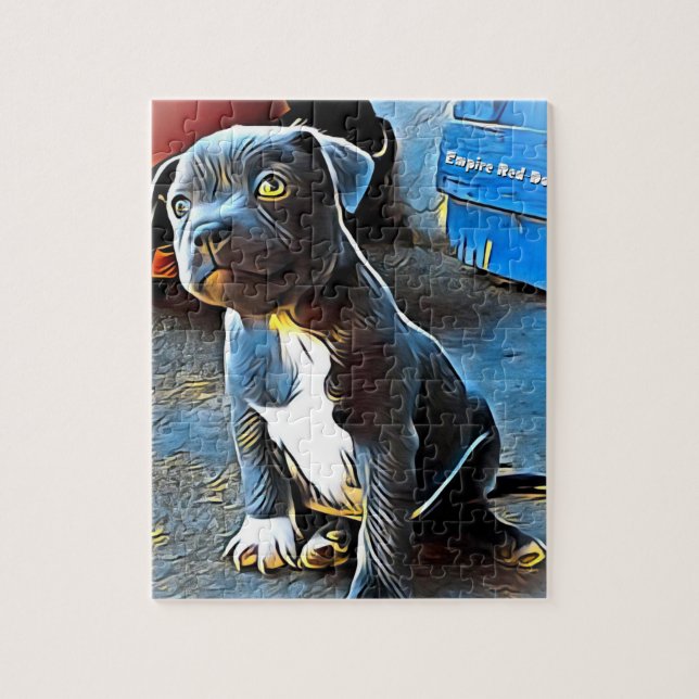 PUZZLE STAFFORDSHIRE CARTOON (Vertical)
