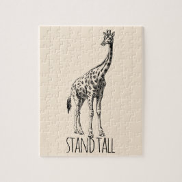 Puzzle Stand Tall Graceful Giraffe