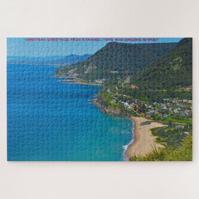 Puzzle Stanwell Tops Woolongong Sydney Jigsaw rompecabeza (Horizontal)