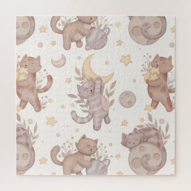 Puzzle Star Kittens (Vertical)