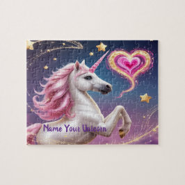 Puzzle Stardust el Unicornio & Corazón Mágico Brillante A