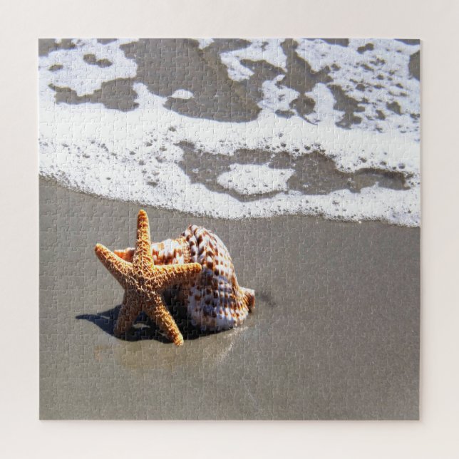 Puzzle Starfish And Shell (Vertical)