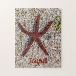 Puzzle Starfish Ocean Vintage Beach Retro Souvenir