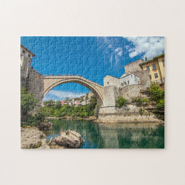 Puzzle Stari Most Bridge Country Bridge Bosnia Landsc (Horizontal)