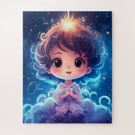Puzzle Starry Little Princess Nighttime Girly Personaliza