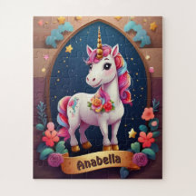 Starry Unicorn Dreams Personalizado