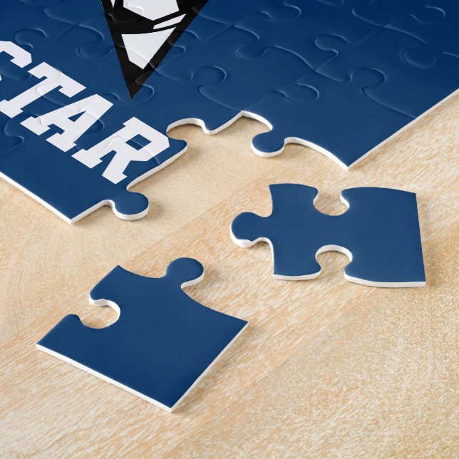 Puzzle Stars and Stripes Soccer Goal (Lado)