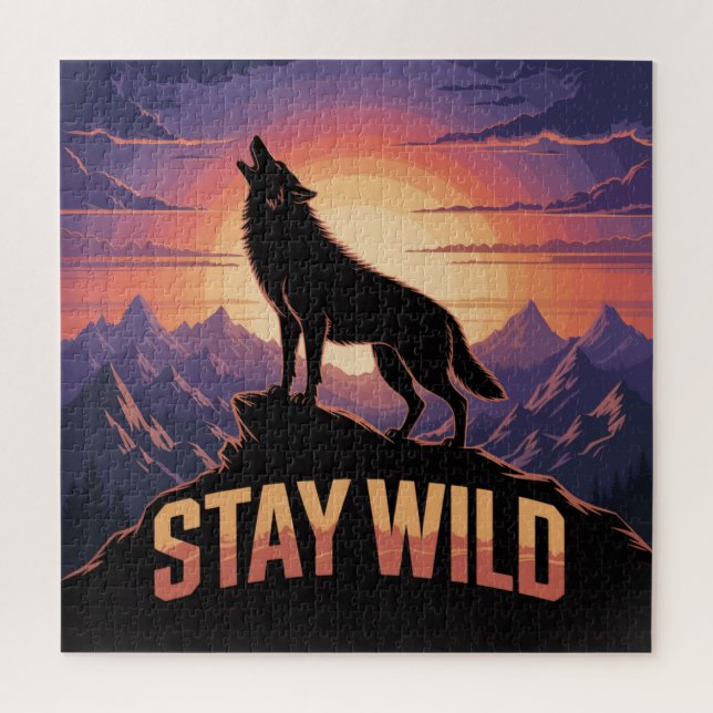 Puzzle Stay Wild (Vertical)