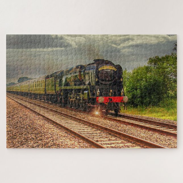 Puzzle Steam Train Torbay Express UK (Horizontal)