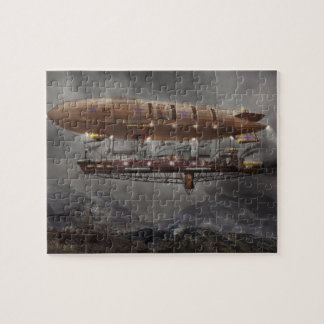 Puzzle Steampunk - dirigible no rígido - dirigible