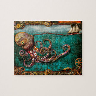 Puzzle Steampunk - el cuento del Kraken