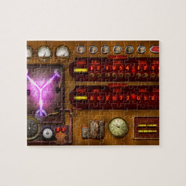 Puzzle Steampunk - Flujo Temporal (Horizontal)
