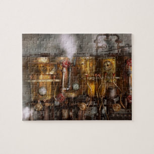 Puzzle Steampunk - Fontanería - Aparato de destilación