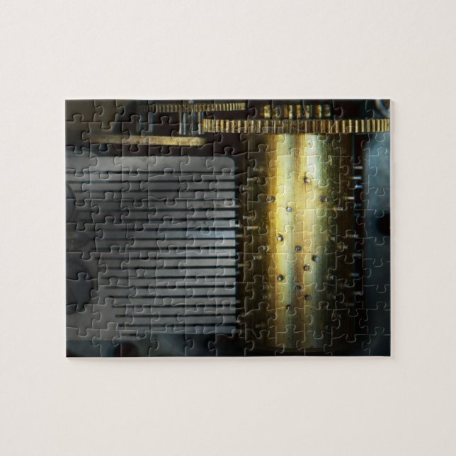 Puzzle Steampunk - Gears - Music Machine (Horizontal)