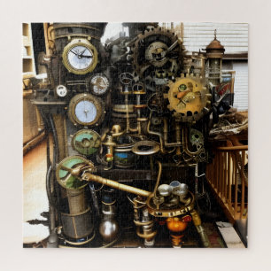 Puzzle Steampunk Good Luck Generator