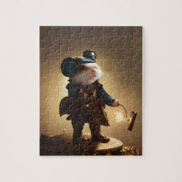 Puzzle Steampunk Hamster
