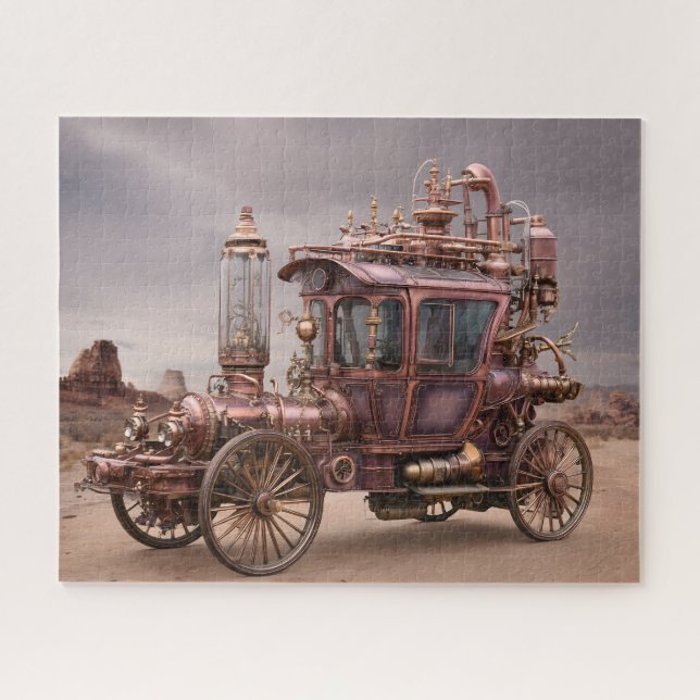 Puzzle Steampunk Horsin Carrito (Horizontal)