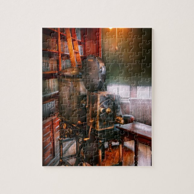 Puzzle Steampunk - La era dorada del cine (Vertical)