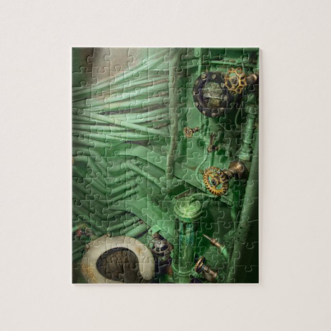 Puzzle Steampunk - Naval - Fontanería - La cabeza (Vertical)