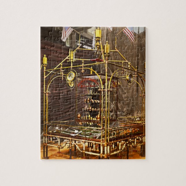 Puzzle Steampunk - Pantalla bastante adecuada 1876 (Vertical)