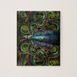 Puzzle Steampunk - Tan bonito como un pavo real