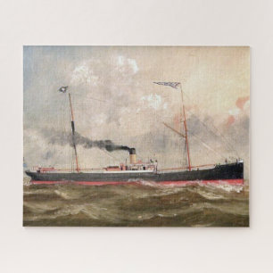 Puzzle Steamship Louise años 1800