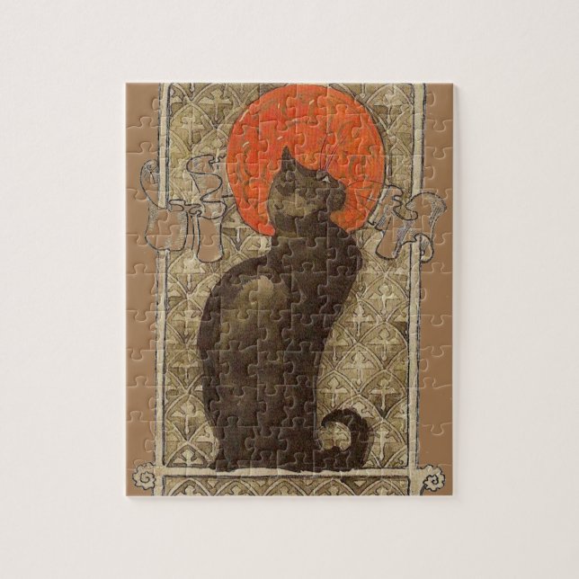 Puzzle Steinlein's Cat - Art Nouveau Advertisement (Vertical)