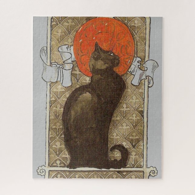 Puzzle Steinlein's Cat - Art Nouveau Advertisement (Vertical)