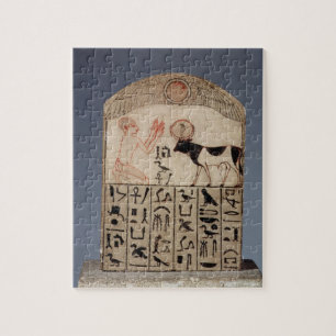 Puzzle Stela al toro de los Apis (piedra caliza pintada)